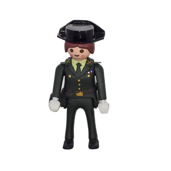 Muñeco articulado traje Guardia Civil Chica