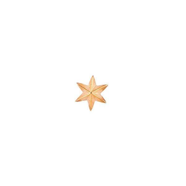 Juego estrellas plata 6 puntas (2 unidades)