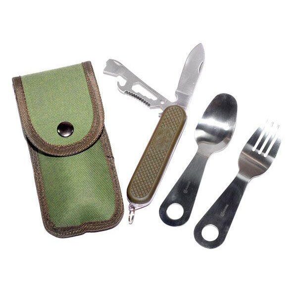 Kit de cubiertos con funda
