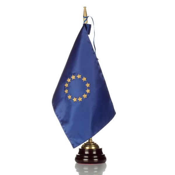 Bandera seda Unión Europea