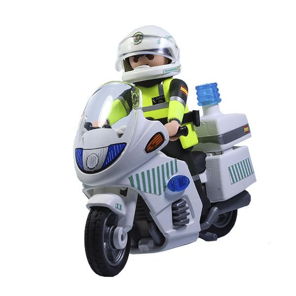 Muñeco Articulado Moto Tráfico