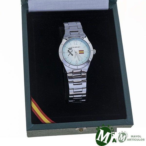 Reloj para señora con Emblema y bandera