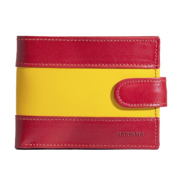 Cartera España con cierre de broche