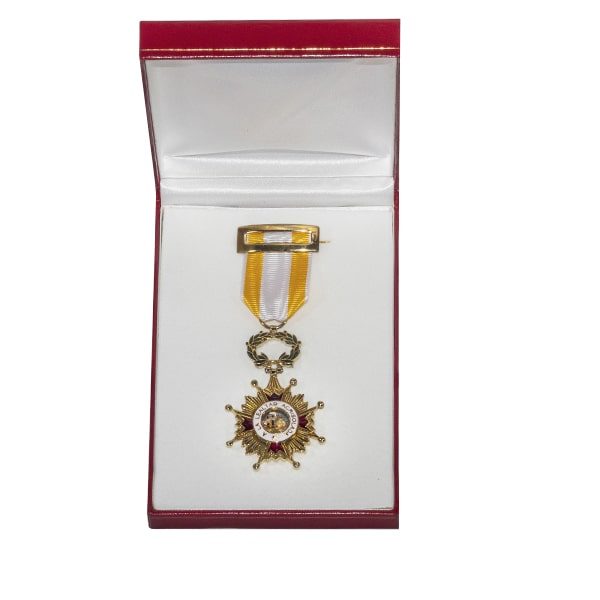 Estuche Medalla Oficial Isabel la católica