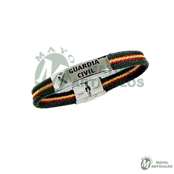 Pulsera Guardia Civil - Chapa en acero ,