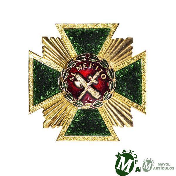 Placa Merito Guardia Civil Roja