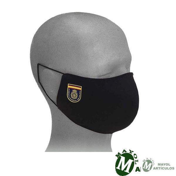 Mascarilla con Escudo Policía Nacional