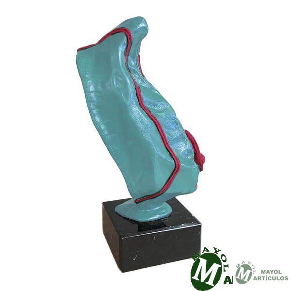 Figura Gorro polilla color verde menta