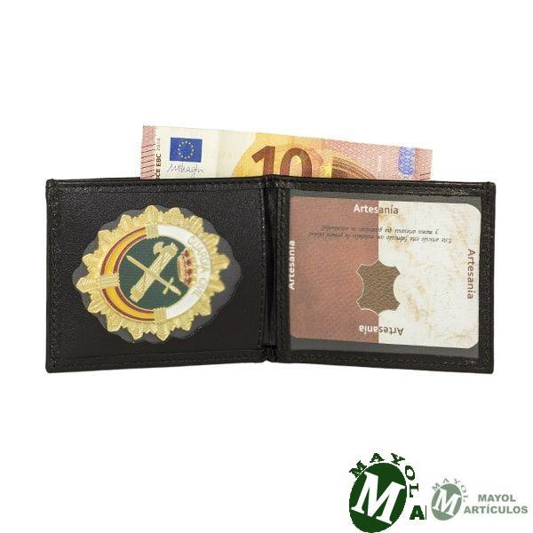 Cartera con ventana para chapa Y billetero