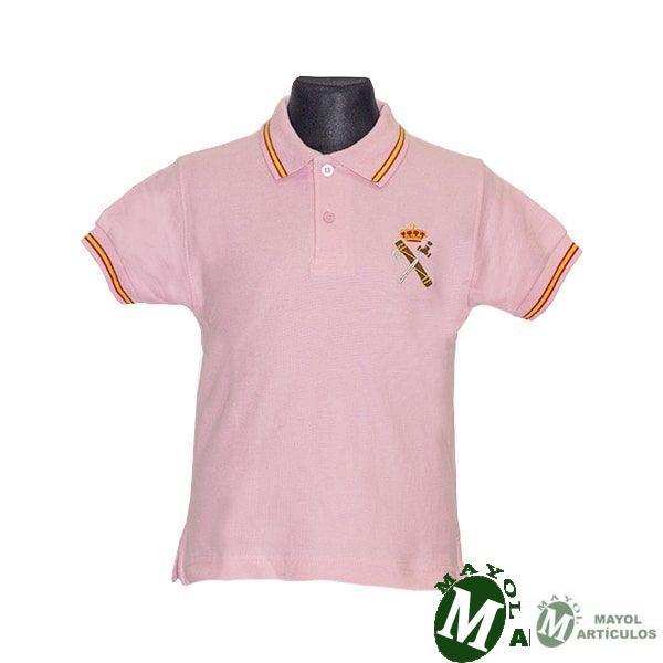 Polo para niño con Emblema Guardia Civil bordado