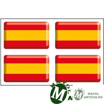 Pegatina Blister - Bandera rectángulo