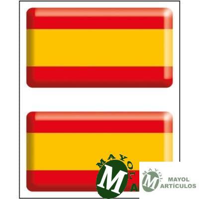 Pegatina Blister - Bandera rectángulo