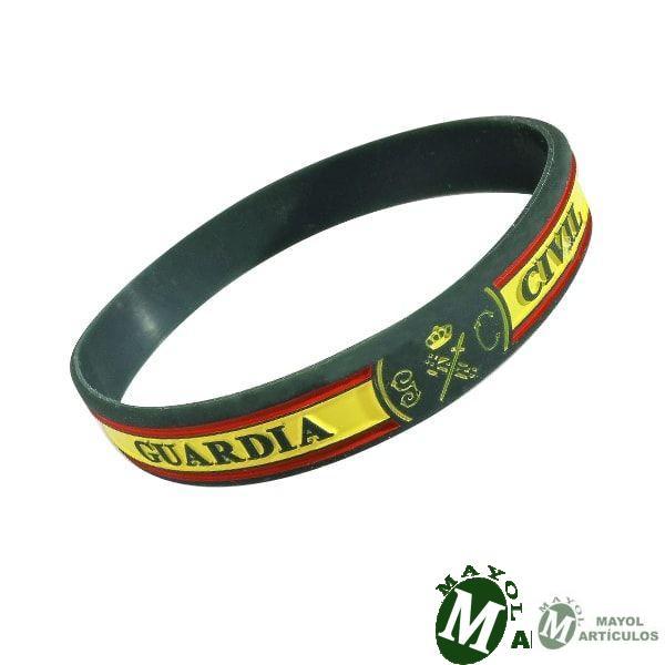 Pulsera en silicona Guardia Civil