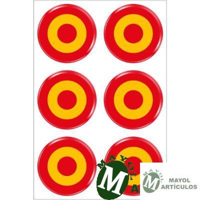 Pegatina Blister - Bandera circulo