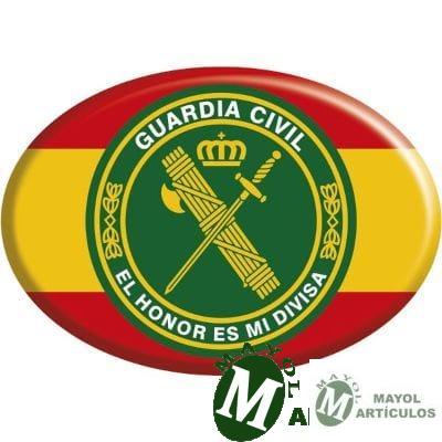 Pegatina Blister - Bandera Ovalo Emblema