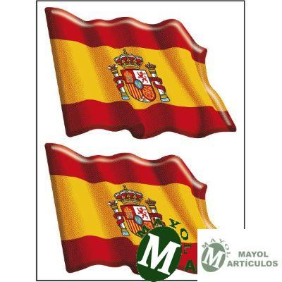 Pegatina Blister - Bandera Escudo