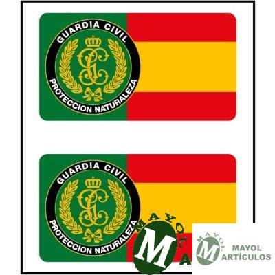 Pegatina Blister - Bandera Seprona