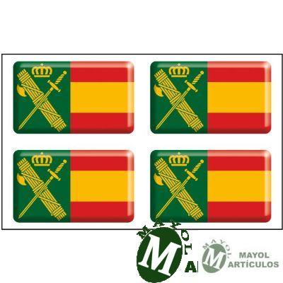 Pegatina Blister - Bandera Emblema