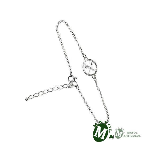 Pulsera Haz de lictores en plata de ley