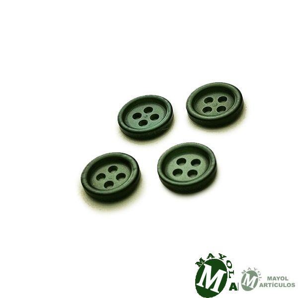 Boton Verde en varios tamaños uniformidad