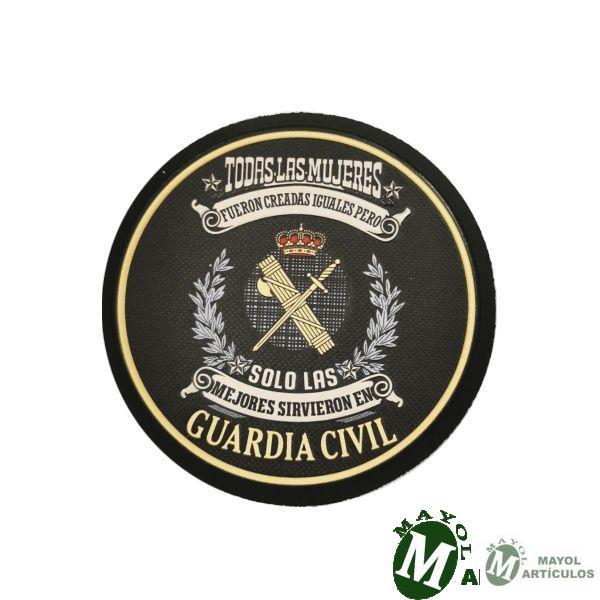 Parche redondo Todas las mujeres Guardia Civil