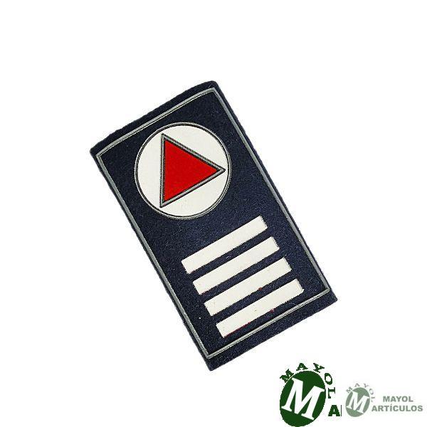 Hombrera Jefe de unidad Protección Civil