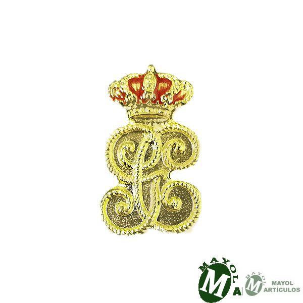 Pin Guardia Civil GC Entrelazadas