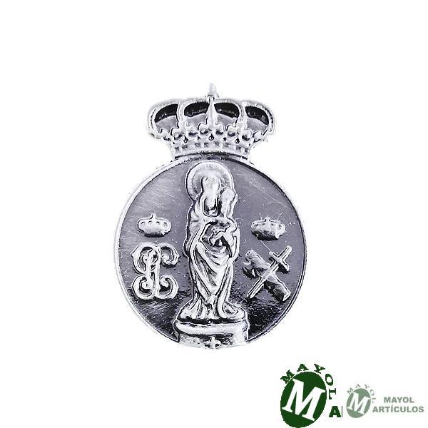 Pin medalla Virgen del Pilar