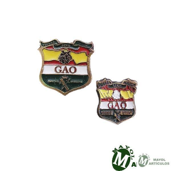 Pin Escudo G.A.O