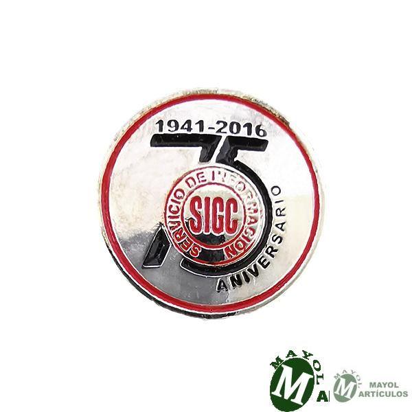 Pin SIGC Aniversario 75 años