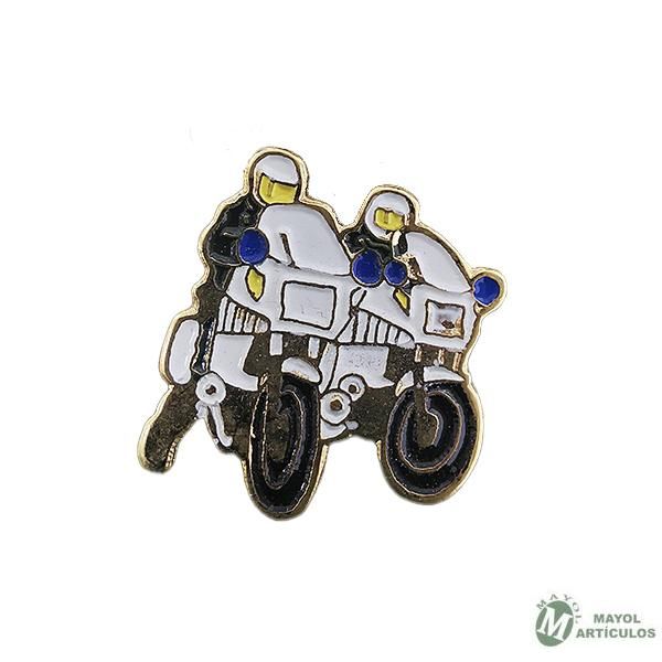 Pin Pareja motoristas Guardia Civil