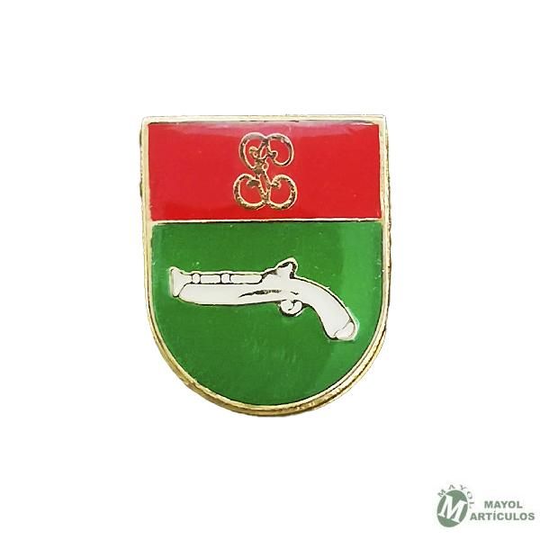 Pin distintivo titulo Intervención de armas