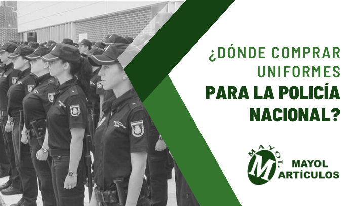 Dónde comprar uniformes de Policía Nacional 2