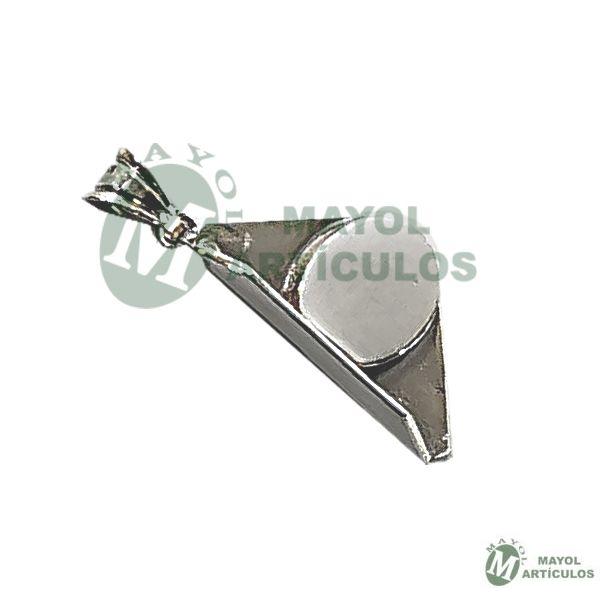 Colgante Tricornio plata de ley, 