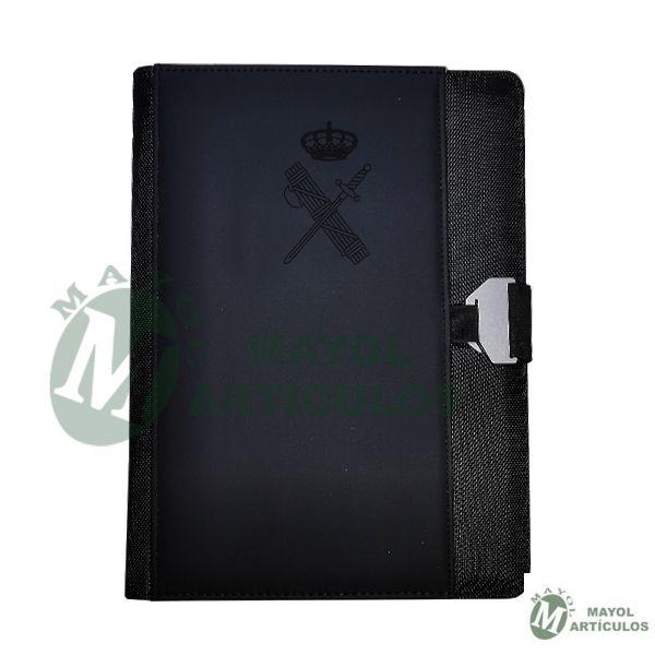 Carpeta elaborada en Poliéster y polipiel grabada personalizada