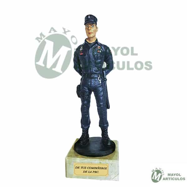 Figura Policía servicio