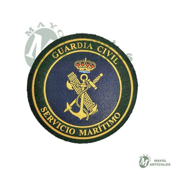 Parche Servicio Marítimo - Fondo Azul