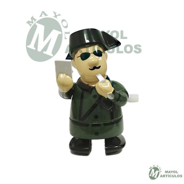 Muñeco articulado de cuerda Guardia Civil - Denuncia 