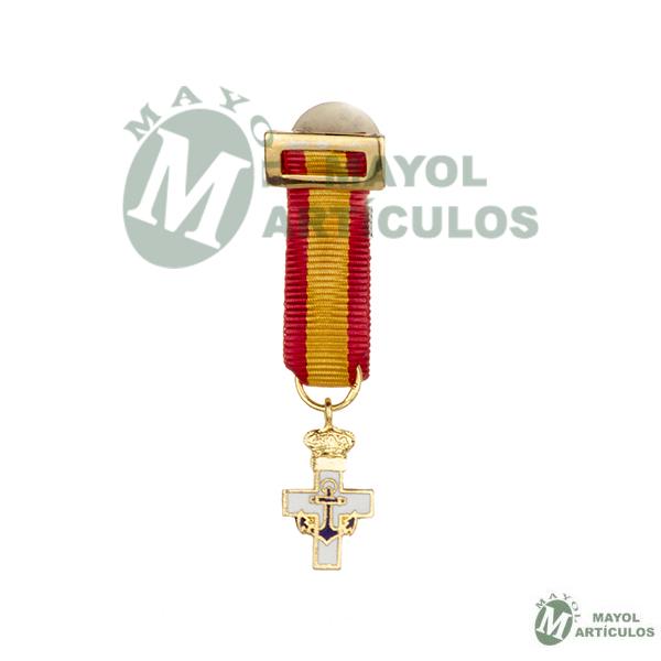 Medalla miniatura Merito Naval