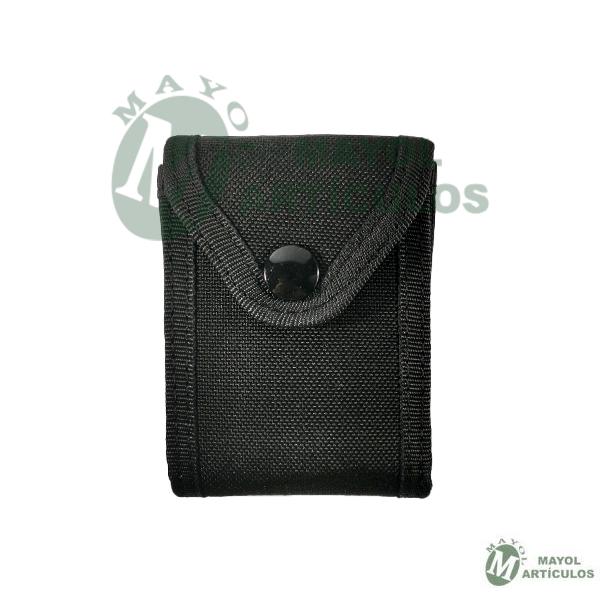 Funda porta guantes de látex  Fabricado en Cordura  Color Negro