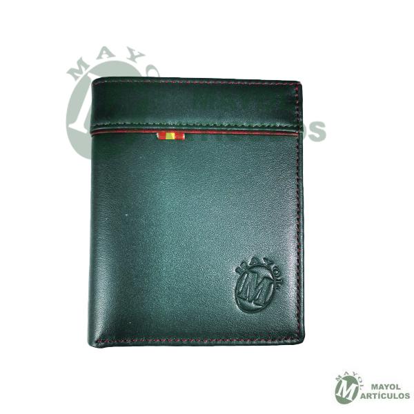 Cartera de piel . Fabricación Nacional,