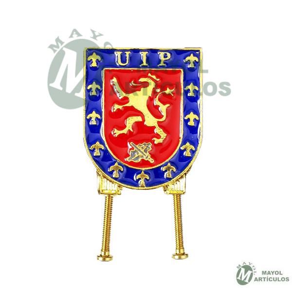 Distintivo UIP Policía Barras
