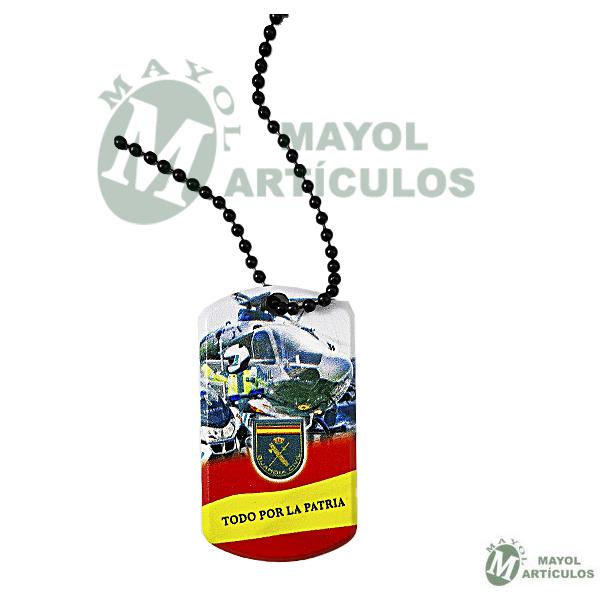 Chapa identificación Todo por la Patria