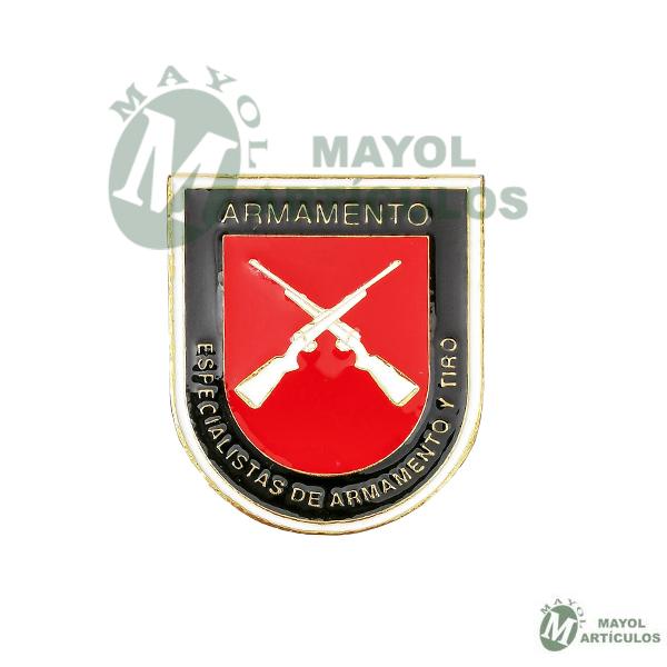 Distintivo Tiro y Armamento Policía