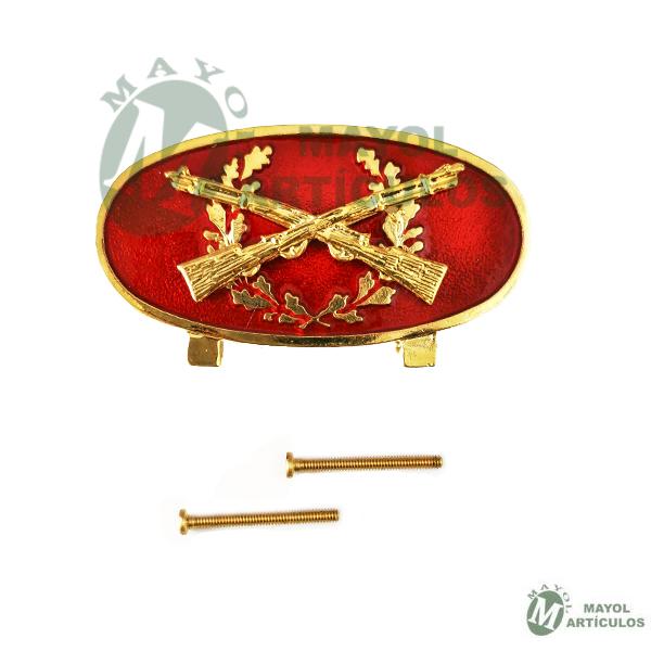 Distintivo Tirador S. Ovalo Rojo