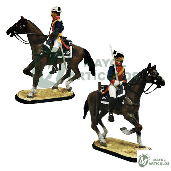 Figura de plomo Caballo Escuadrón