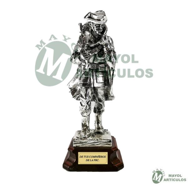 Figura Rural Capa - Baño en Plata