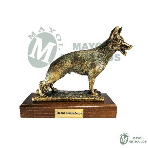 Figura Perro Pastor Alemán Pequeño