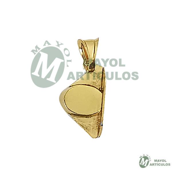 Colgante Tricornio en Oro 