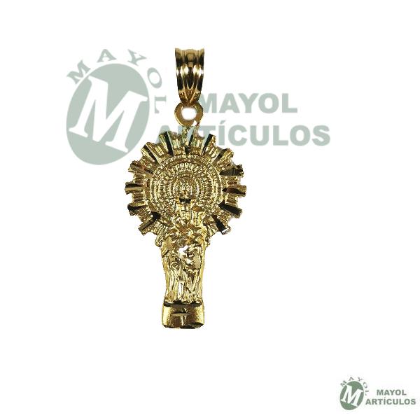 Medalla Virgen del Pilar en Oro de 18 kilates